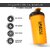 Mannat(No Pain No Gain)Gym Protein Shaker Sipper Bottle Leakproof Guarantee 700ml Shaker(Orange,Set of 1)