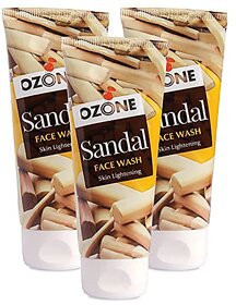 Ozone Sandal Face Wash For Men  Women  Ideal For All Skin Type Helps in Lightening, Glowing  Moisturising