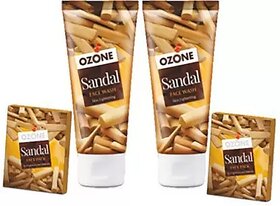OZONE Sandal with Sandal Face Pack of 4 Face Wash  (120 ml)