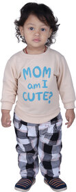 Kid Kupboard Cotton Full Sleeves Light Pink Sweatshirt for Baby Boy's  Baby Girl's