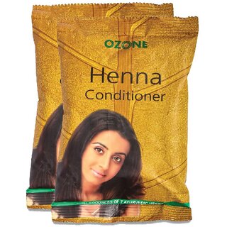 Ozone Henna Deep Conditioner 200 g Pack of 2