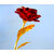 India gardening Artificial Red 24K Golden Rose Flowers