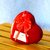 India gardening Metal Box with Small Teddy and Artificial Flower Inside Heart Shape Box
