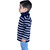 Kid Kupboard Cotton Full Sleeves Dark Blue Sweatshirt for Baby Boy's