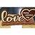 MDF Cardboard Love Design table decorative