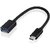 MYSWA Plug 27 Type C to Micro USB OTG Adapter - Black