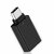 MYSWA Plug 39 Type C to USB 3.0 A Female OTG Adapter - Black
