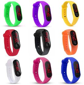 LED Watch Set of 9 (Mix Color)