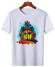 Graphic Printed Half Sleeve Round Neck T Shirt for Boys/Kids with Comfortable Polyester