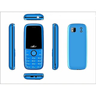                      PEAR 5360 (LightBlue) Phone Basic Keypad Phone with 1.8 INCH Display 1100MAH Battery                                              