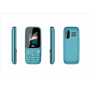                       PEAR 500(LightBlue)Phone with 1.8 INCH Display 3000MAH Battery Contains Many Indian Language Basic Keypad Phone                                              