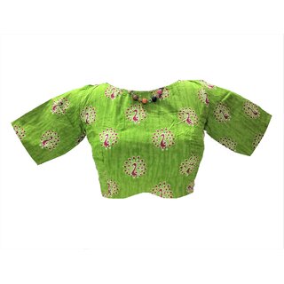                       Pure Cotton stitches with lining Blouse.                                              