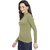 La inTimo Casual Regular Sleeves Solid Women Green Top