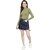 La inTimo Casual Regular Sleeves Solid Women Green Top