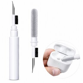 Morex Multifunction Airpod Cleaner Kit with Soft Brush (White)
