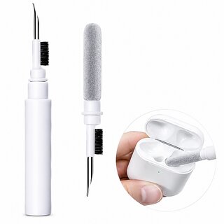 Morex Multifunction Airpod Cleaner Kit with Soft Brush (White)