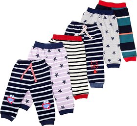 Unisex Baby Assorted Printed Rib Pyjama Set(Pack of 6)