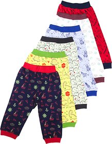 Unisex Baby Multi Printed Rib Pyjama Set(Pack of 6)