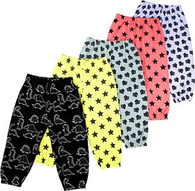 Baby Boys and Girls  Assorted Printed Pyjama Set(Pack of 5)