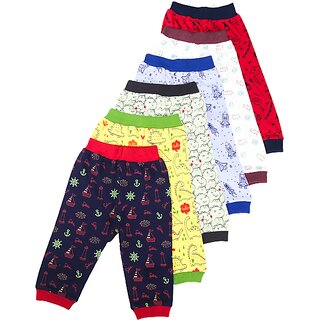                       Unisex Baby Multi Printed Rib Pyjama Set(Pack of 6)                                              