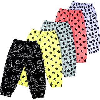                       Baby Boys and Girls  Assorted Printed Pyjama Set(Pack of 5)                                              