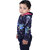 Kid Kupboard Cotton Full Sleeves Dark Blue Sweatshirt for Baby Girl's