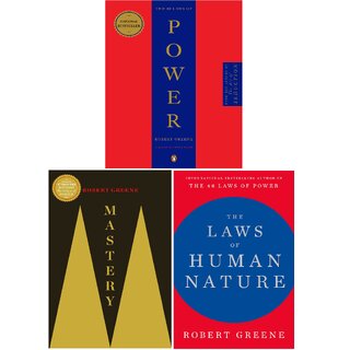 Robert Greene 3 Books Set 48 Laws Of Power, Mastery, Laws of Human Nature Robert Greene 3 Books Set 48 Laws Of Power, Mastery, Laws of Human Nature