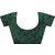SVB Sarees Dark Green Colour Khadi Silk Saree With Blouse