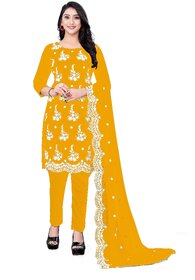 Sharda Creation Multicolor Unstiched Dress