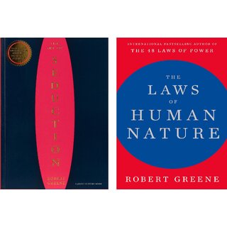 Robert Greene 2 Books Set The Art of Seduction  Laws of Human Nature (English)