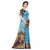 SVB Saree Sky Blue Embellished Silk Saree