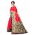 SVB Saree Red Embellished Silk Saree
