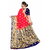 SVB Saree Red Embellished Silk Saree