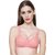 3SIX5 Women Full Coverage Non Padded Bra (Pink)