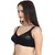 Women Full Coverage Non Padded Bra (Black)