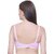 Women Full Coverage Non Padded Bra (Pink, Orange)