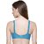 ZIVOK Women Full Coverage Non Padded Bra (Blue)