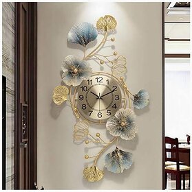 Iron Flower Wall Clock