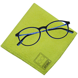                       Affable multi-purpose micro fiber yellow Eyewear cleaning cloth pack of 3                                              