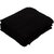 Affable multi-purpose micro fiber Black Eyewear cleaning cloth pack of 30
