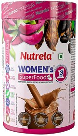 Nutrela Womens Superfood with Biofermented Vitamins, Glucosamine to Regain Everyday Fitness - 400g
