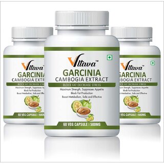 Vltava Garcinia Cambogia Capsules Fat Burner and Weight Loss Products for Men and Women