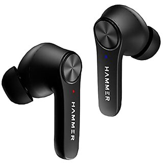 Hammer Airflow 2.0 Bluetooth Truly Wireless inEar Earbuds with Mic (MidnightBlack)