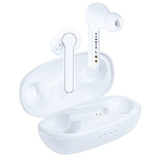 HAMMER Solo3.0 True Wireless inEar Earbuds (TWSEarbuds) Bluetooth Earbuds with Mic20Hrs Playtime Voice Assistant Auto Paired Technology Smart Touch Controls Sweat Resistance (White)