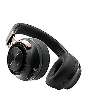 HAMMER Bash Over TheEar Wireless Bluetooth Headphones with MicDeep Bass Foldable Headphones Fast Pairing Upto 8Hours Playtime Workout/Travel Bluetooth5.0(Black)