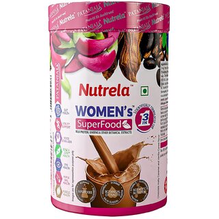 Nutrela Womens Superfood with Biofermented Vitamins, Glucosamine to Regain Everyday Fitness - 400g