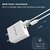 Hammer 20WDual Port USB & TypeC PDFast Charger Adapter|USB18WQC3.0Block for Samsung Galaxy/Note Pixel(White)