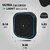 Hammer Flex Wireless Charger 15WattsFast Charger with Type-C15W Charging for Above Galaxy S21S20S10S9S8Note 10Note9 Note8 (NoAC Adapter Included)(Black)
