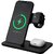 Hammer Flex3.03-in-1Wireless Charging Dock 15W Fast Charger Mag-Safe Compatible for Watch 7SE65432|AirPods23Pro(Black)