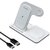 Hammer Flex3.03-in-1Wireless Charging Dock 15W Fast Charger Mag-Safe Compatible for Watch7SE65432|AirPods23Pro(White)